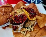 Foto del paso 5 de la receta: Timbal de quinoa, con pimentones🌶️caramelizados...!