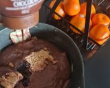 A picture of step 4 of Chocolate Caramel Mousse.