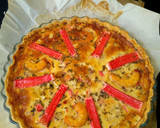 Foto del paso 11 de la receta: Quiche marinera con surimi, langostinos y atún