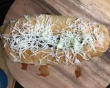 A picture of step 4 of Veg. Hot Dog.
