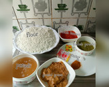 A picture of step 1 of Flour dumpling with granut soup 2.