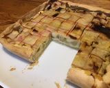 Une image de l'étape 14 de Tarte quadrillée à la rhubarbe et vanille,pâte brisée au sucre de canne.