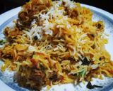 A picture of step 6 of Chicken dum biryani.