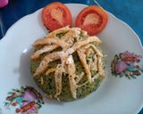 Foto langkah ke 5 dari resep Nasi Goreng Ijo (Bayam).