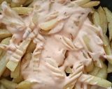 A picture of step 3 of Pizza Fries without Oven.