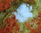 কমলার  খোসা কুচি দিয়ে মূলা ও গাজর ভাজি। Carrot and  Radish stir fry with Orange peel রেসিপির ধাপ 3 ছবি