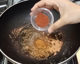 A picture of step 10 of Stuffed Chilli Curry.