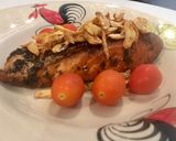A picture of step 5 of Salmon with Garlic Blanket.