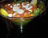 A picture of step 1 of Lettuce salad.