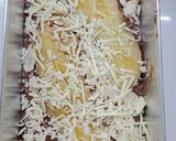 Foto langkah ke 3 dari resep Choco Cheese Banana Cake.