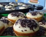 Foto langkah ke 6 dari resep ¹⁴². Kue Pukis Eggless (toping meses).