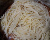 A picture of step 8 of Fajita spaghetti!🍝.