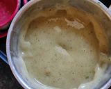 A picture of step 2 of Aam panna (raw mango drink).