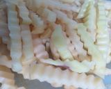 A picture of step 3 of Restaurant style fries 🍟.