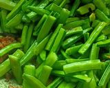 ग्वार फली की भाजी (gawar phali ki sabzi recipe in Hindi) रेसिपी चरण 3 फोटो
