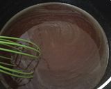 A picture of step 2 of Root beer bbq sauce.