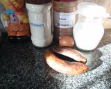 Foto del paso 1 de la receta: Panqueque de choco-banana sin azúcar ni lácteos 🍫🍌🥜