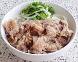 A picture of step 5 of Bún Bò Gân.