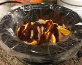 A picture of step 3 of BBQ Orange Chicken.