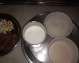 A picture of step 4 of North indian veg thali.