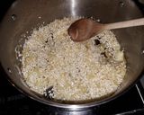 Une image de l'étape 5 de Risotto aux champignons.