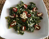 Foto del paso 6 de la receta: Kale con salsa de queso y almendras