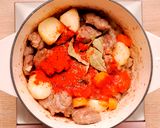 A picture of step 5 of Hungarian Beef Stew: One-Pot Delicious Lunchbox Dish.