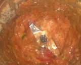 A picture of step 2 of Hara Chana Paneer.