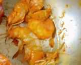 A picture of step 1 of Lau Chingri Curry/Bottlegourd and Prawn curry.