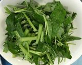 肉絲炒空心菜的食譜步驟2照片