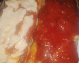 Foto del paso 9 de la receta: Canelones con salsa blanca y salsa de tomates