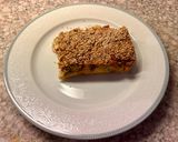 A picture of step 4 of Crustless Cheese Pie with Herbs and Sesame.