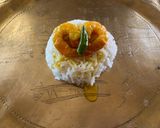 A picture of step 4 of Chingri Bhaape.