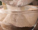 A picture of step 2 of Eggless Chocolate Cake.