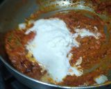 A picture of step 9 of Kadai Paneer.