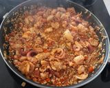 Foto del paso 8 de la receta: Arroz integral con pulpo