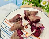 Hình bước làm 3 của món Khoai lang nướng nhét phô mai