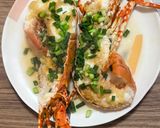 A picture of step 3 of Lazy Chinese Steam Garlic Lobster.