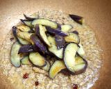 A picture of step 5 of Eggplant Stir-Fry with Ground Pork and Miso Sauce (Nasu Hikiniku Miso Itame).