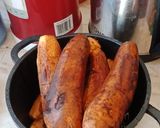 A picture of step 2 of Deep Fried Matoke.