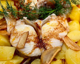 Foto del paso 10 de la receta: Pescadilla (o merluza) a la gallega con patatas de Sanlucar