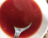 A picture of step 3 of Tagliatelle with tomato sauce and marinated cherry tomatoes.