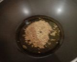 A picture of step 2 of Sarso dain Saag & Makke di roti.