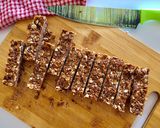 Hình bước làm 4 của món Protein Bar(dành cho dận tập, hoặc những người thích ăn healthy snack)