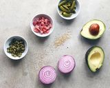 Foto del paso 1 de la receta Tartar de atún rojo fresco y aguacate