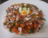 Foto del paso 4 de la receta: Ensalada de lentejas rápida y económica