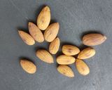 A picture of step 1 of Almond chocolate Candy.