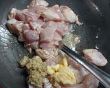 A picture of step 2 of White Chicken handi/ restaurant style authentic.