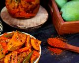 A picture of step 8 of Spicy Mango Carrot & Chilli Pickle.