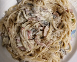Foto del paso 5 de la receta: Espaguetis carbonara con roquefort